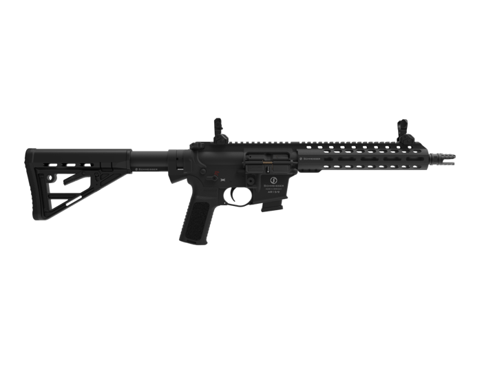 Halbautomat Schmeisser AR15-9 S4F Black 10.5" 9mm Para