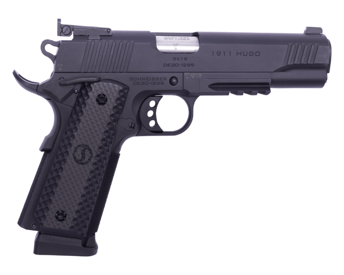 Pistole Schmeisser Hugo 1911  Black Mikrometervisierung 5" 9mm Para