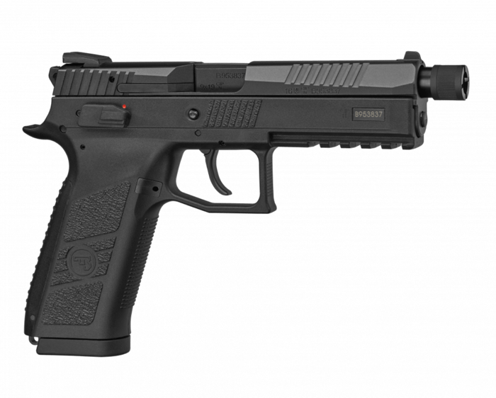 Pistole CZ P-09 SR 9mm Para 19-Schuss Gewinde 1/2-28 UNEF 3A