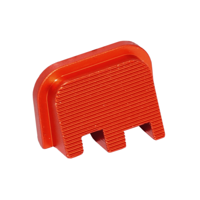 Verschlussabdeckung CZ für P-10 Alu rot (Slide Plug)