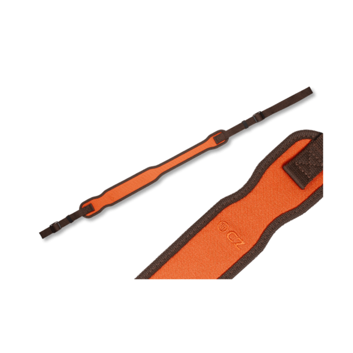 Gewehrriemen CZ nylon / rubber - orange